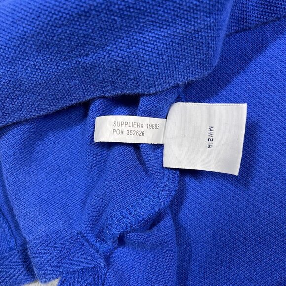 Polo by Ralph Lauren Blue Mens XXL Rugby Shirt Big Pony & Yacht Club Embroidery - Picture 10 of 11